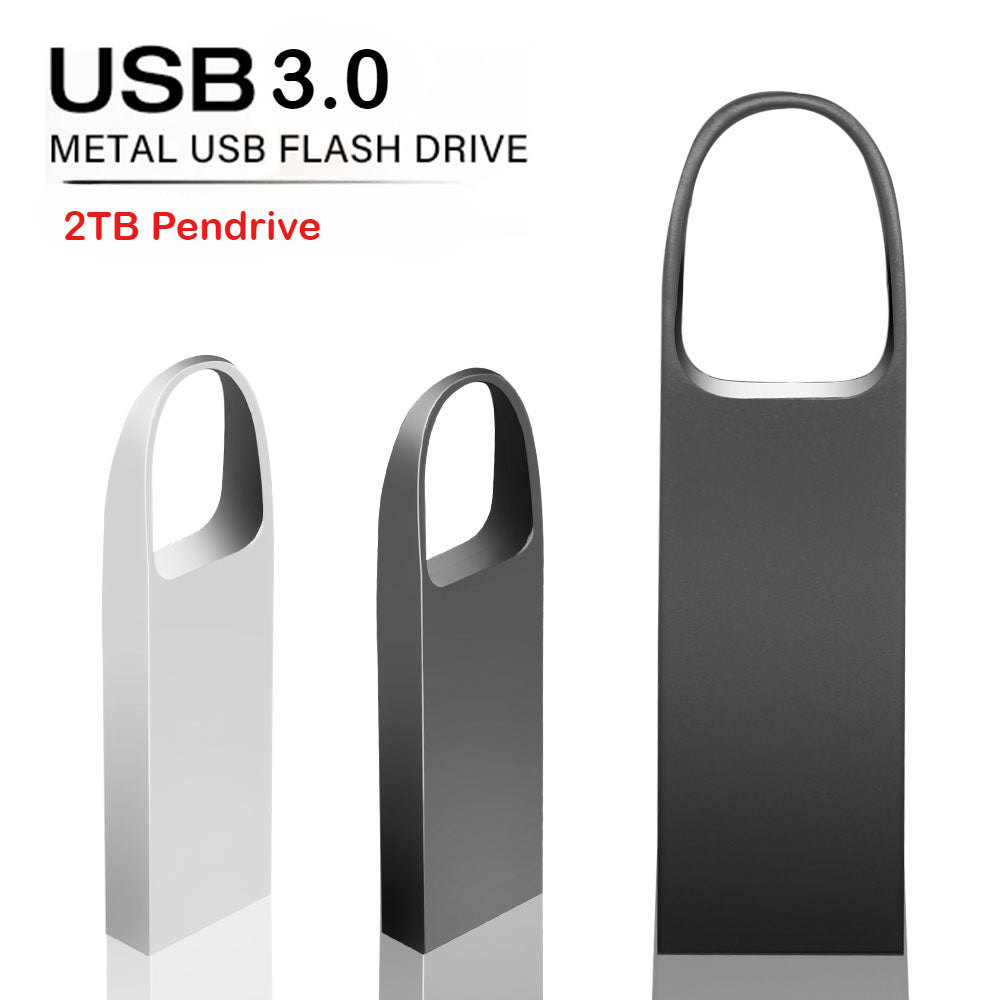 Water Proof 2TB Metal Flash Disk Small Usb Flash Drive