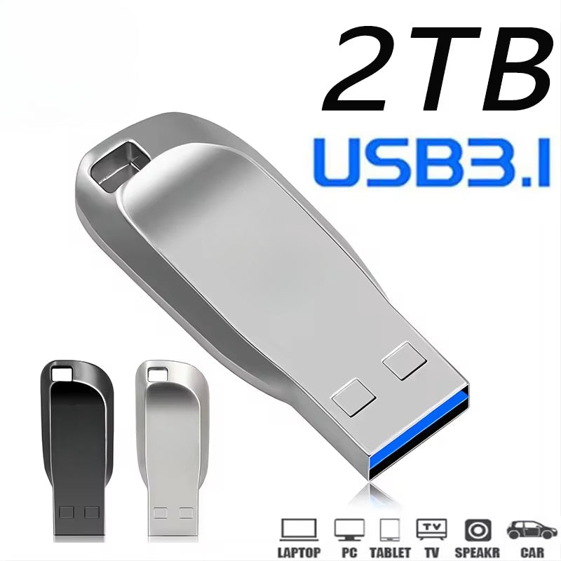 2TB Usb 3.0 Mini High Speed Metal Pendrive