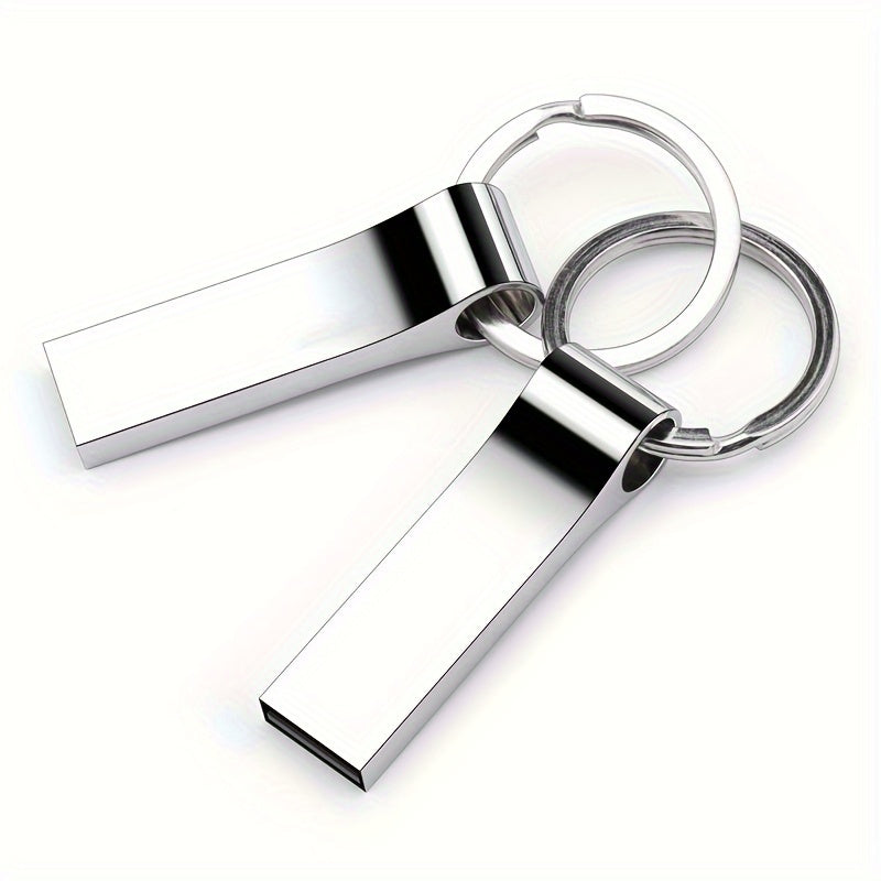 USB 3.0 128GB/64GB/USB Pen Drive, Metal Flash Drive for Laptop, Comes with Keychain