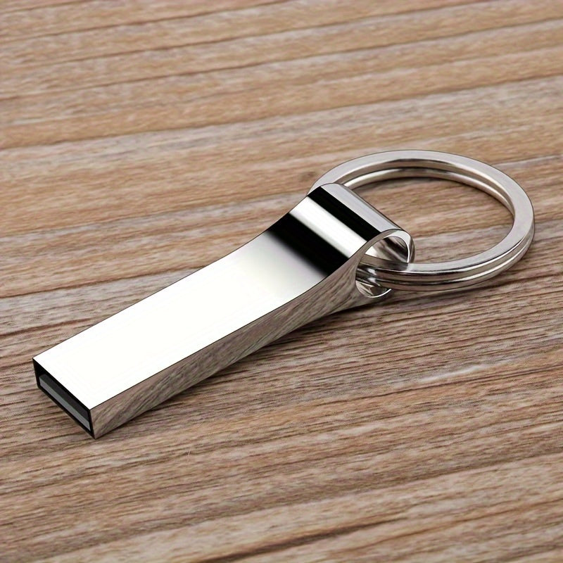 USB 3.0 128GB/64GB/USB Pen Drive, Metal Flash Drive for Laptop, Comes with Keychain