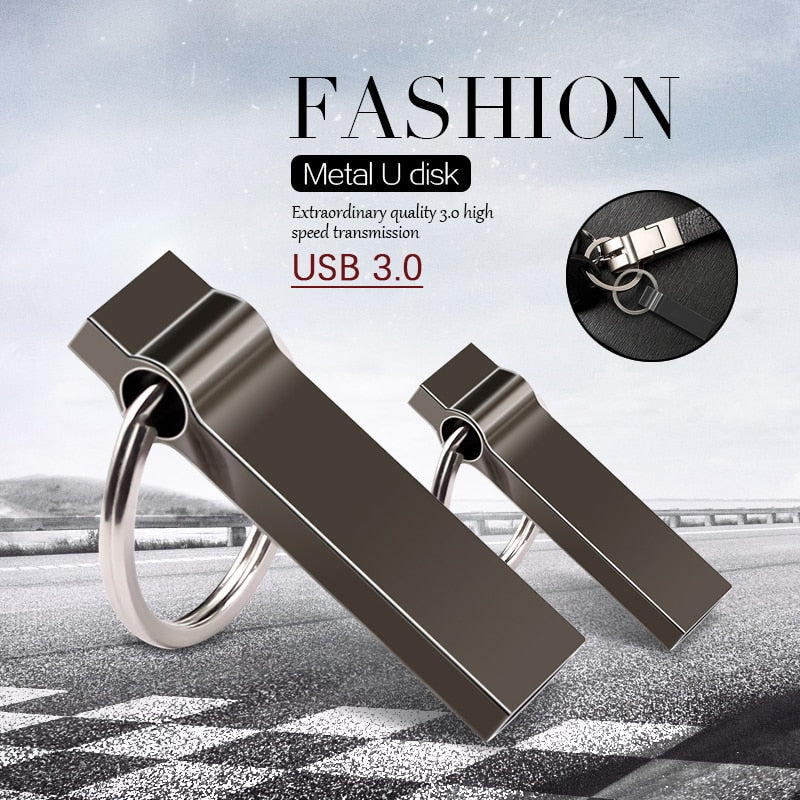 2024 New Fast Speed USB Flash Drive 2TB Pen Drive Metal USB 3.0 Pendrive