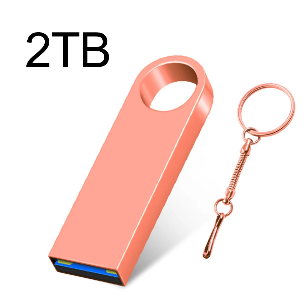 Super Usb 3.0 2TB Metal Pen Drive High Speed Portable