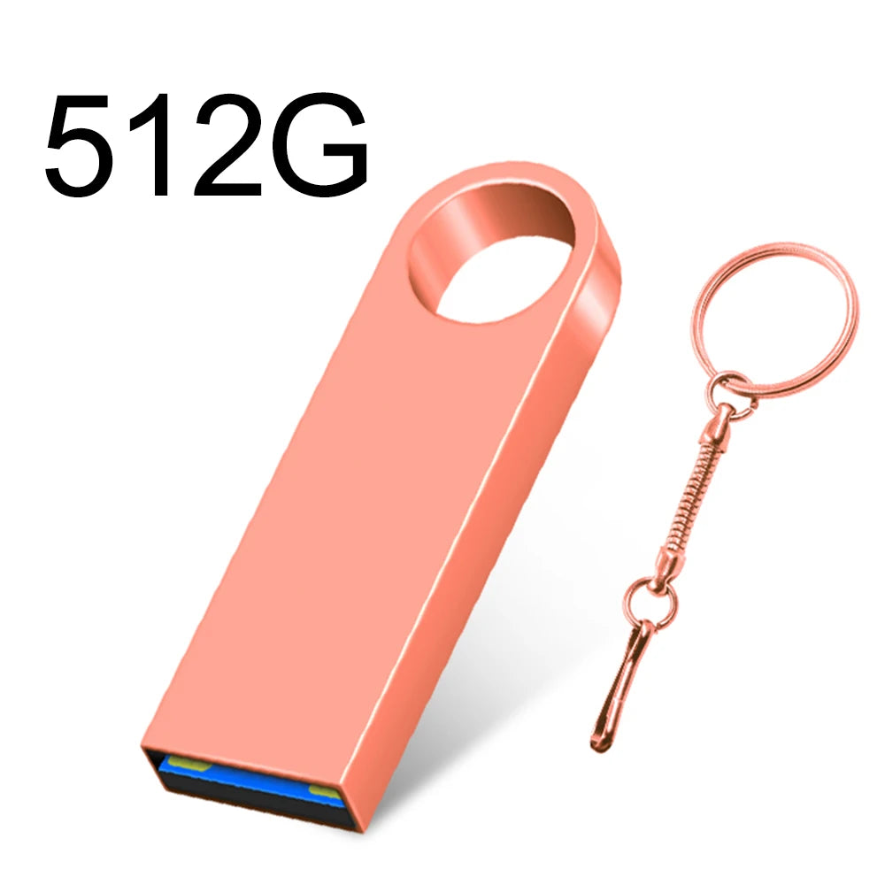 Super Usb 3.0 2TB Metal Pen Drive High Speed Portable