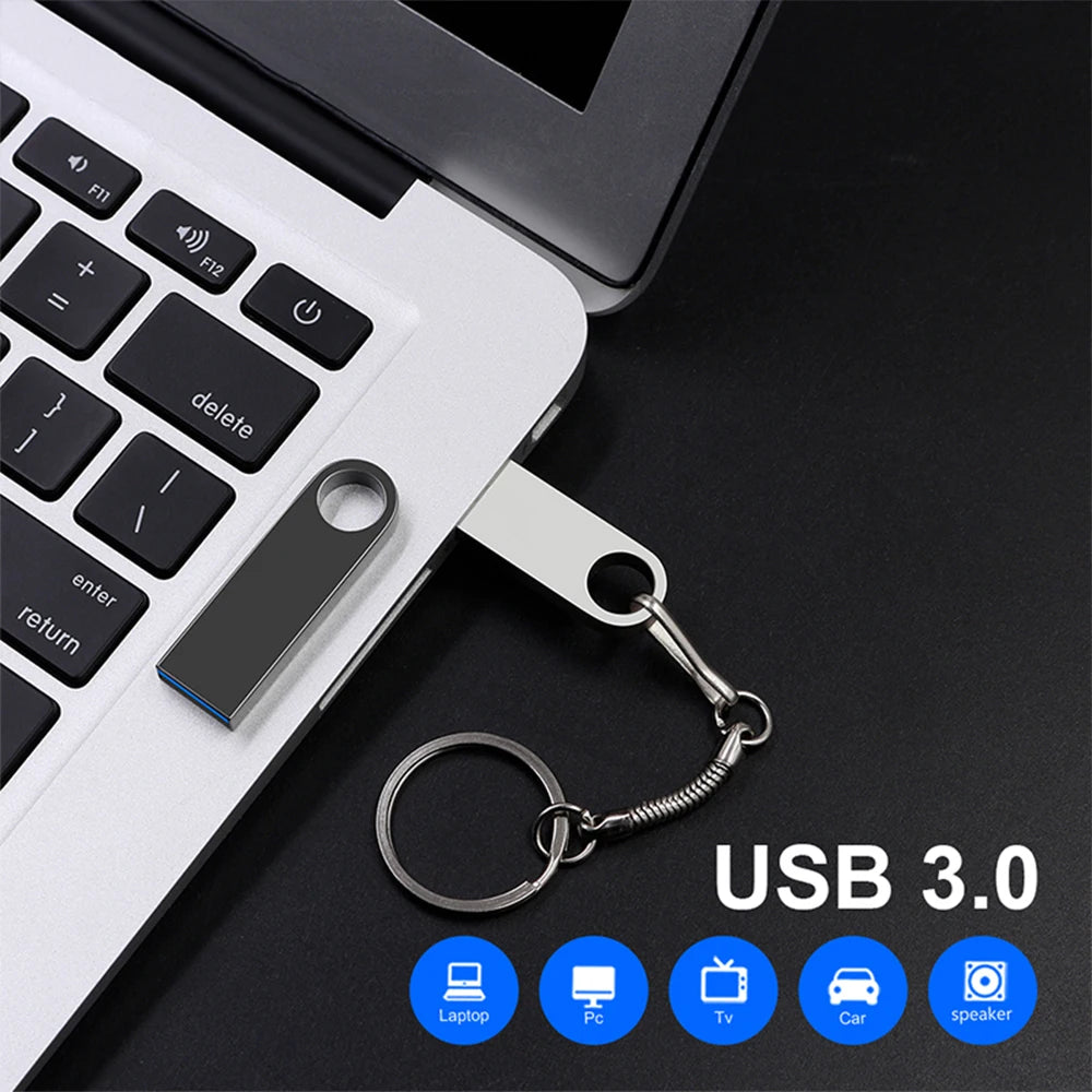 Super Usb 3.0 2TB Metal Pen Drive High Speed Portable