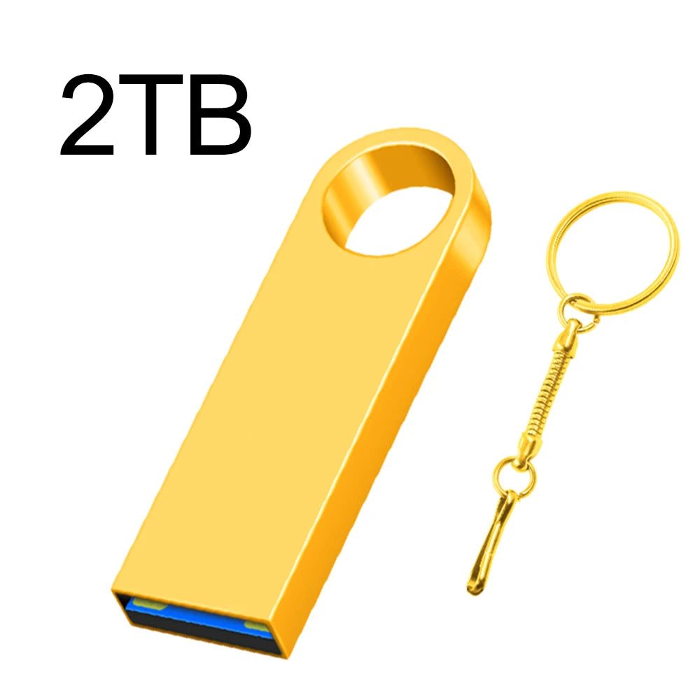 Super Usb 3.0 2TB Metal Pen Drive High Speed Portable